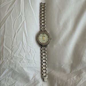 Novelle Women’s Watch with Diamond Accents and mother of pearl face